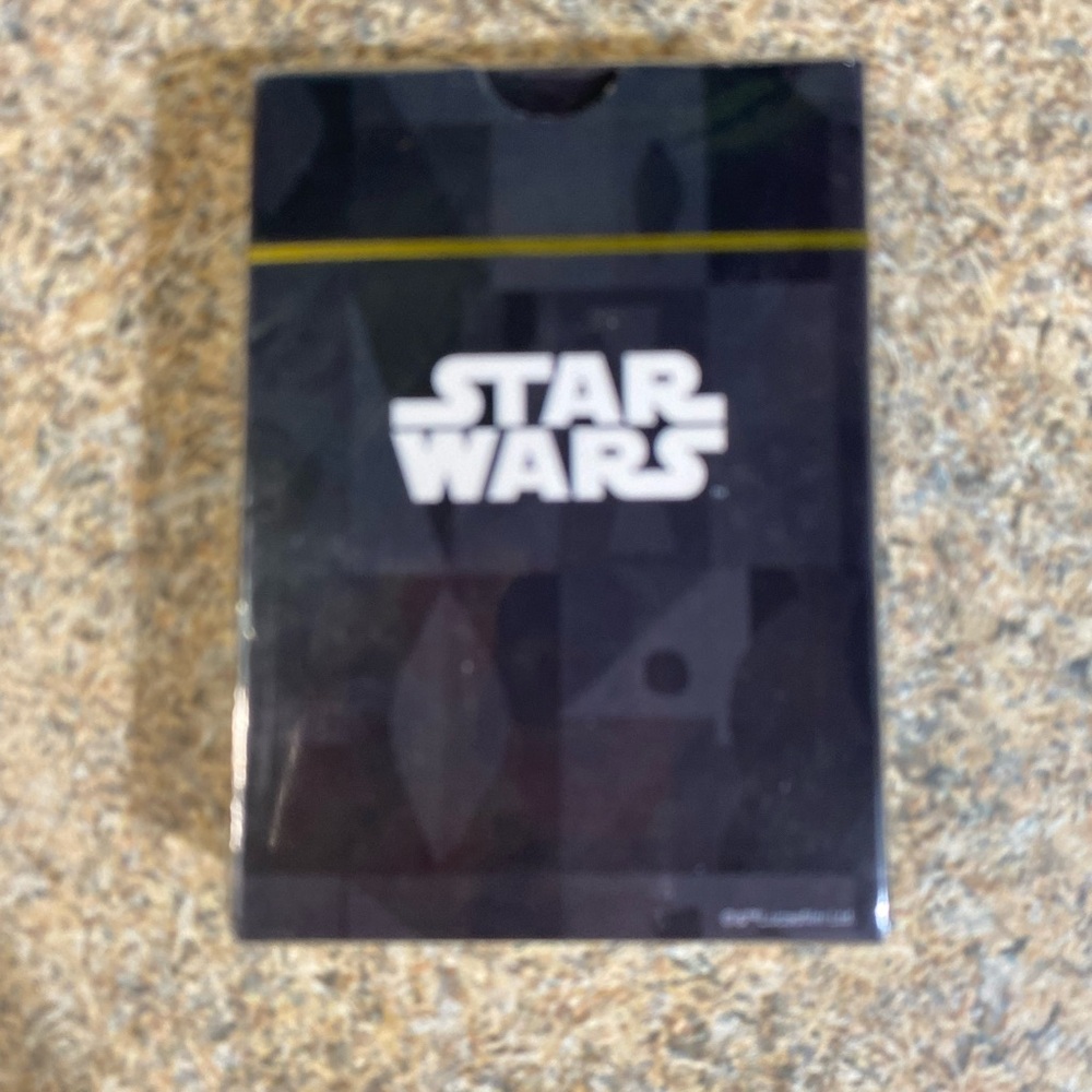 Star Wars Black and Yellow Playing Cards